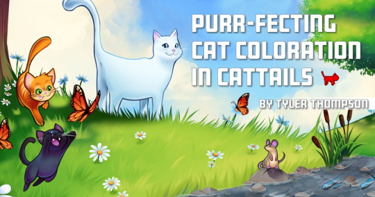 Purr-fecting Cat Coloration in Cattails