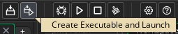 Create Executable option location