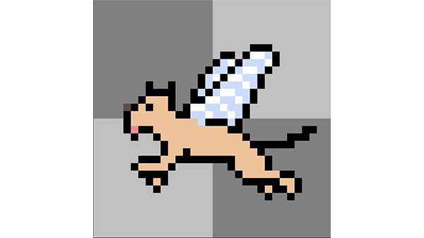 Pixel Art Dog 3