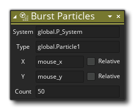 Burst a Particle